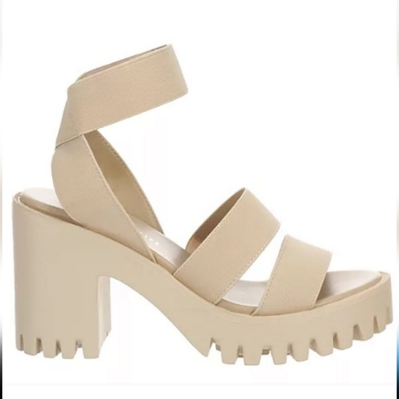 NWOT Madden Girl Platform Ankle Strap Heels - Picture 7 of 8